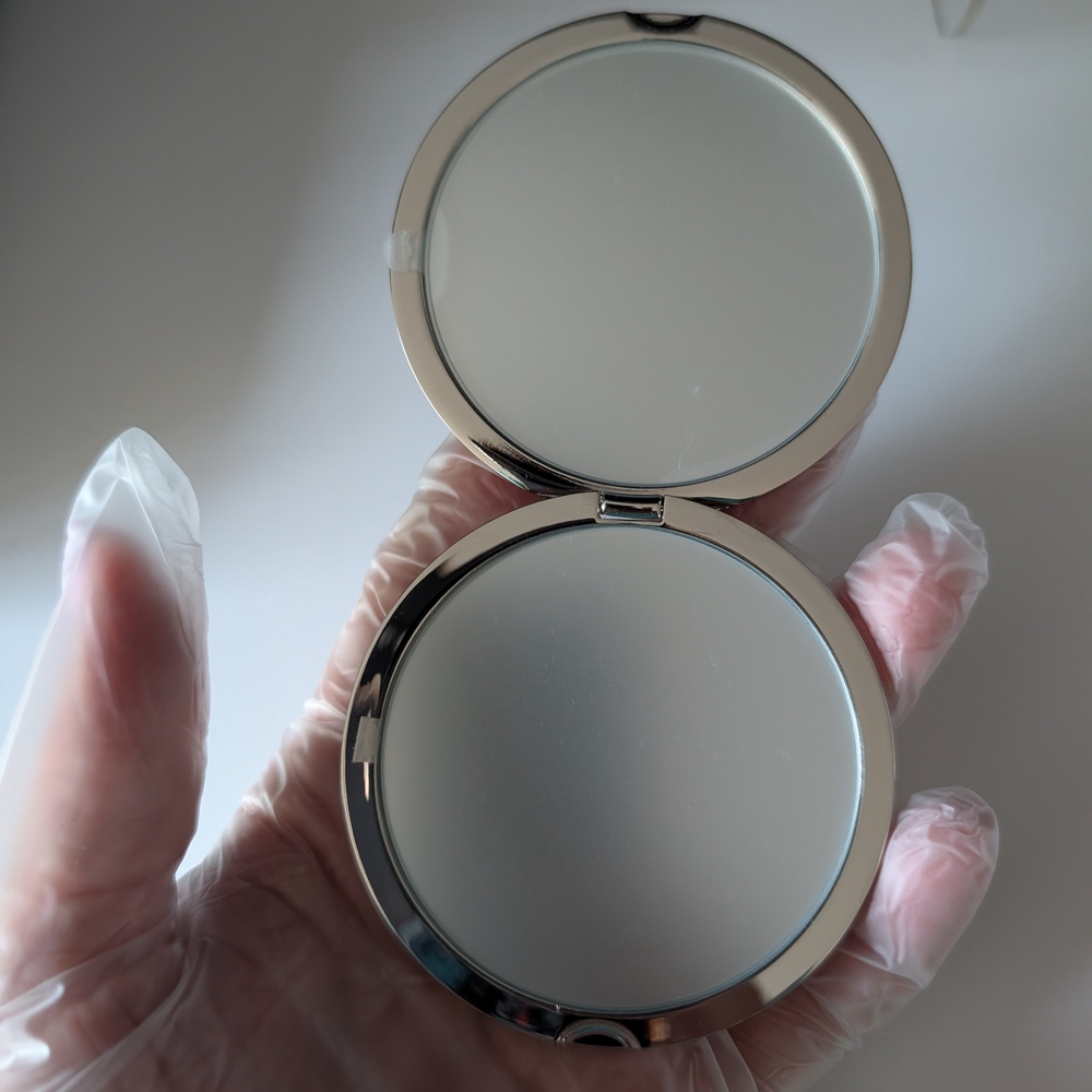 Christian Dior Pink Tiger Toile de Jouy Compact Mirror NIB - Picture 3 of 5